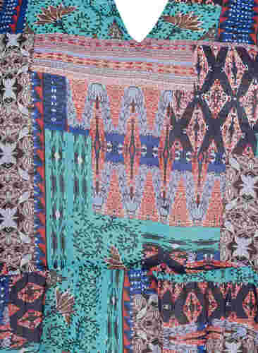 FLASH - Printet tunika med 3/4 ærmer, Multi Ethnic , Packshot image number 2