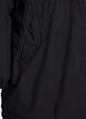 Let vatteret parka med h&aelig;tte , Sort, Packshot image number 3