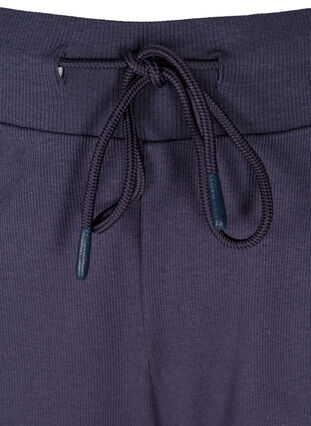 Løse culotte bukser i ribkvalitet, Odysses Gray, Packshot image number 2