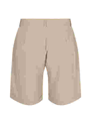 Shorts med påsyede lommer, Humus, Packshot image number 1