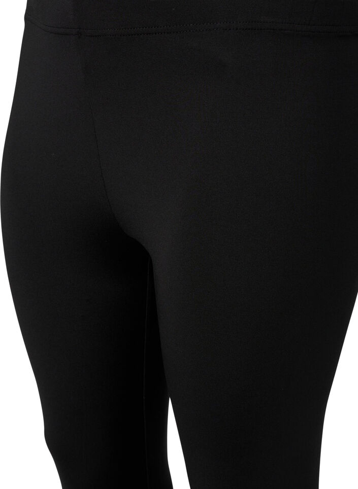 2-pak leggings med 3/4 længde , Sort, Packshot image number 2