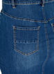 Denim midinederdel med slids, Bl&aring;, Packshot image number 3