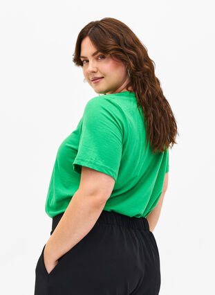 FLASH - T-shirt med rund hals, Kelly Green, Model image number 1