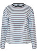 Basis t-shirt med lange &aelig;rmer, Bl&aring;, Packshot image number 0