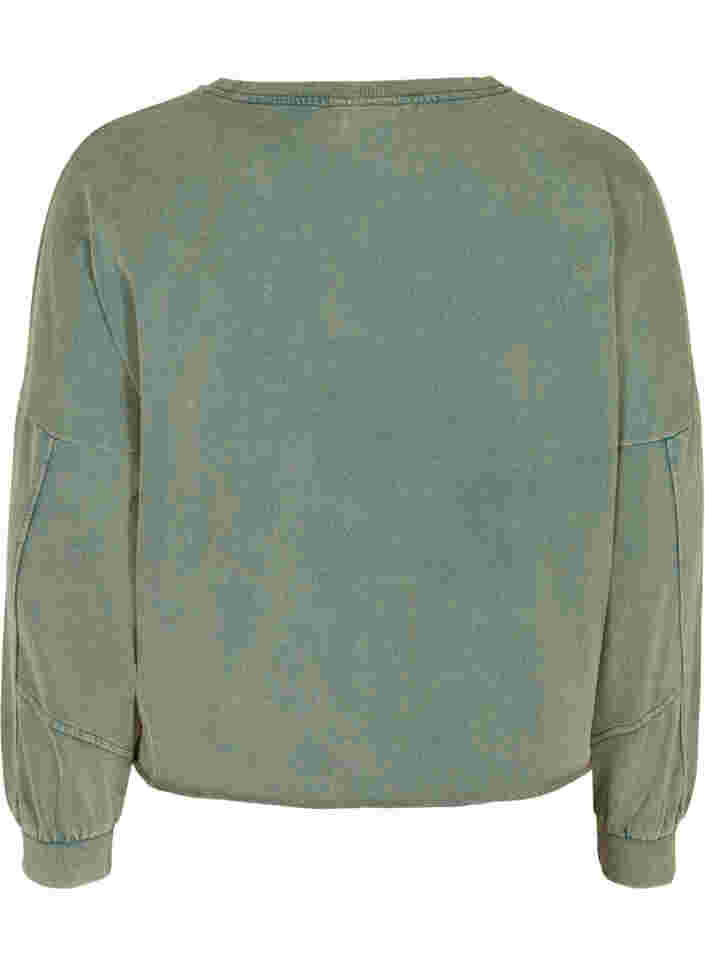 Sweatshirt i bomuld, Reflecting Pond, Packshot image number 1
