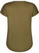 Kort&aelig;rmet tr&aelig;nings t-shirt med v-hals, Gr&oslash;n, Packshot image number 1