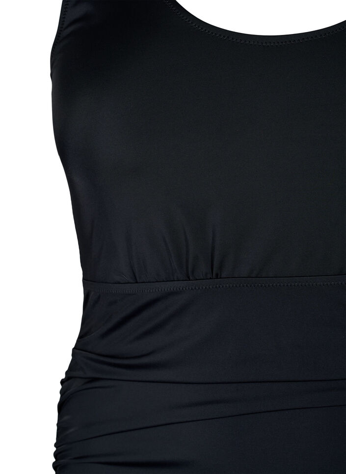 Badedragt med ben, Sort, Packshot image number 2