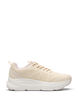 Wide fit - Komfortsneakers med stødabsorberende sål, Beige, Packshot image number 0