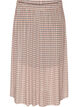 Ternet meshnederdel i midi-l&aelig;ngde, Beige, Packshot image number 0