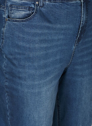Megan jeans med ekstra høj talje, Blue denim, Packshot image number 2