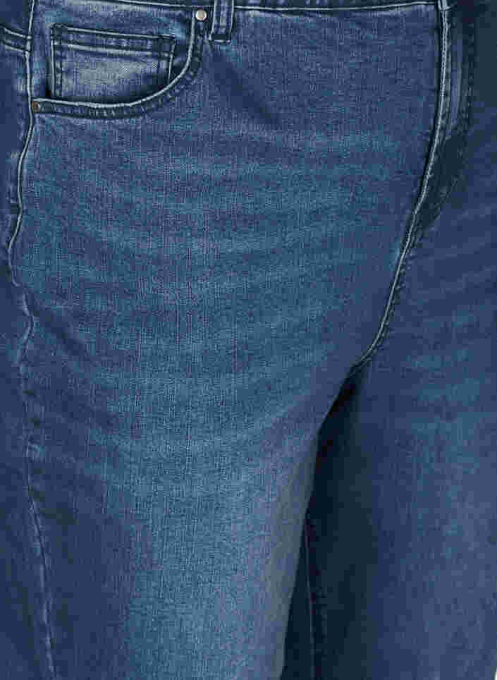 Megan jeans med ekstra høj talje, Blue denim, Packshot image number 2