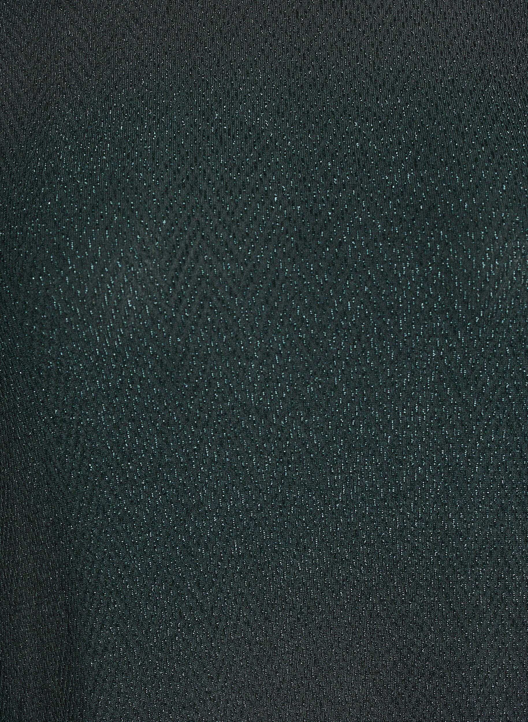 Zizzi Kort kjole med glitterm&oslash;nster, Gr&oslash;n, Packshot image number 2