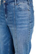 Straight fit Kiana jeans med markante syninger, Blå, Packshot image number 2