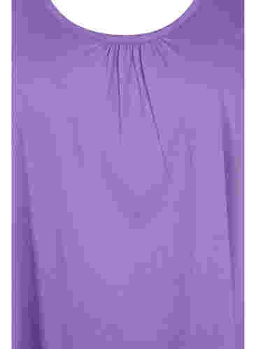 Top med a-shape og rund hals, Deep Lavender, Packshot image number 2