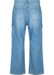 Løstsiddende jeans med cargolommer, Light blue, Packshot image number 1