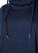 Sweatshirt med h&oslash;j krave og lommer, Bl&aring;, Packshot image number 2