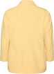 Klassisk blazer med knaplukning, Gul, Packshot image number 1