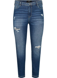 Ripped Amy jeans med super slim fit