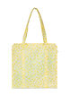 Shoppingbag med lynl&aring;s, Gul, Packshot image number 1