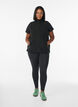 Fleece vest med lommer, Sort, Model image number 1