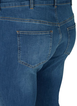 Ekstra slim Sanna jeans , Blue denim, Packshot image number 3