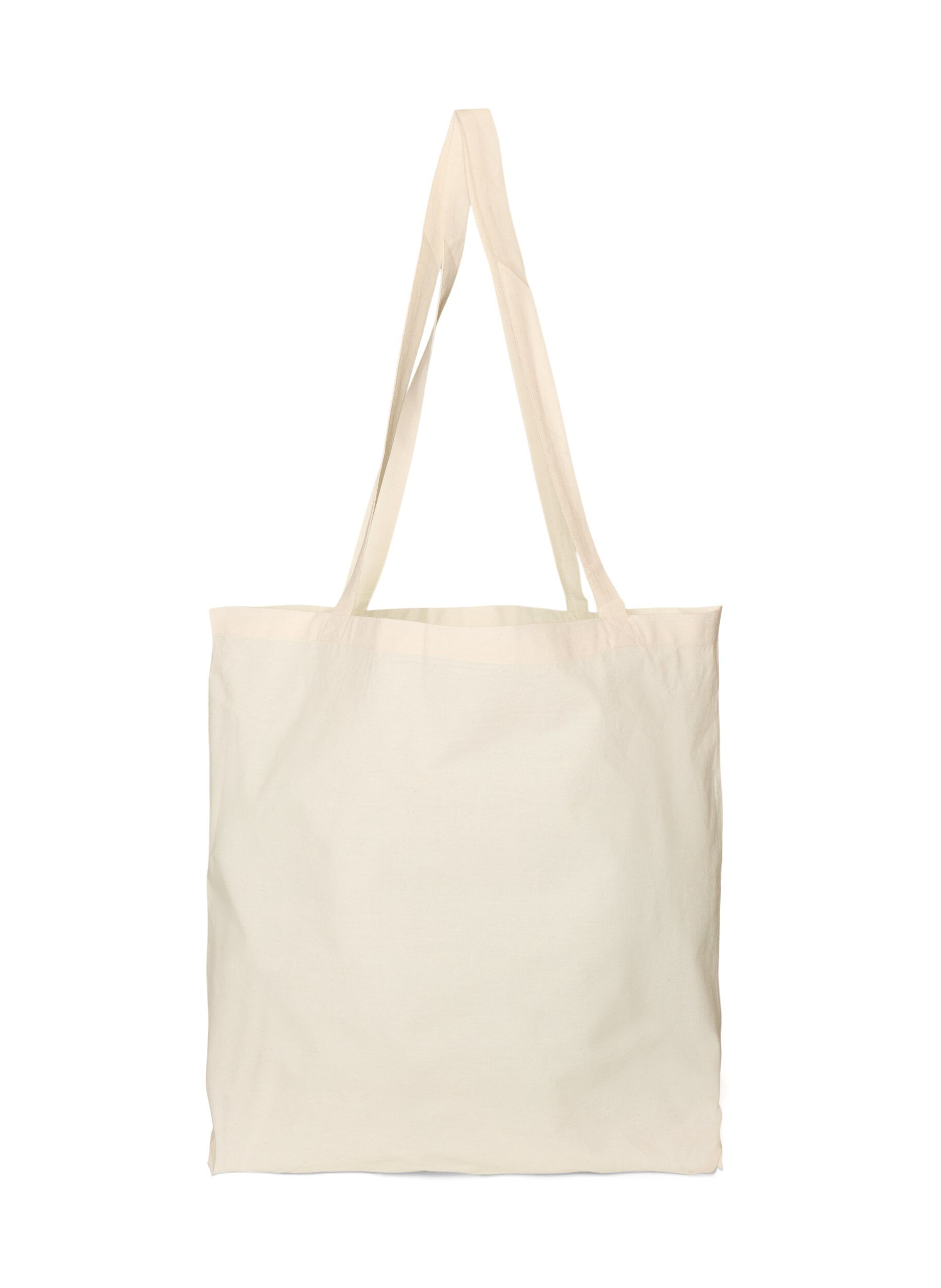 ZizziTotebag med print, Orange, Packshot image number 1