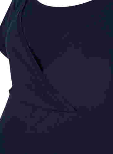 Kortærmet graviditets t-shirt i bomuld, Night Sky, Packshot image number 2