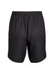 Shorts med lommer og h&oslash;j talje, Sort, Packshot image number 1