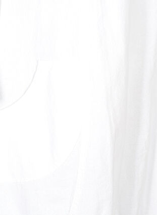Kjole med lommer, Bright White, Packshot image number 3