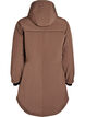 Vandafvisende softshelljakke med quiltet foer, Brun, Packshot image number 1