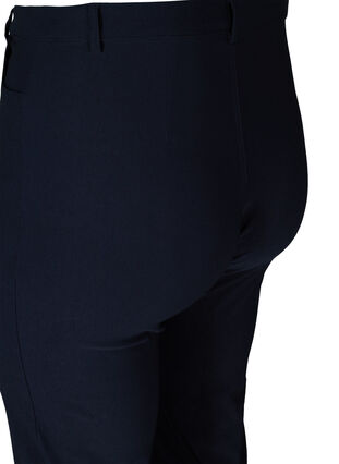 Regular fit bukser med høj talje, Night Sky, Packshot image number 3