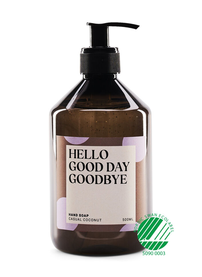 Svanemærket håndsæbe - Casual Coconut 500 ml, Casual Coconut Dots, Packshot image number 0