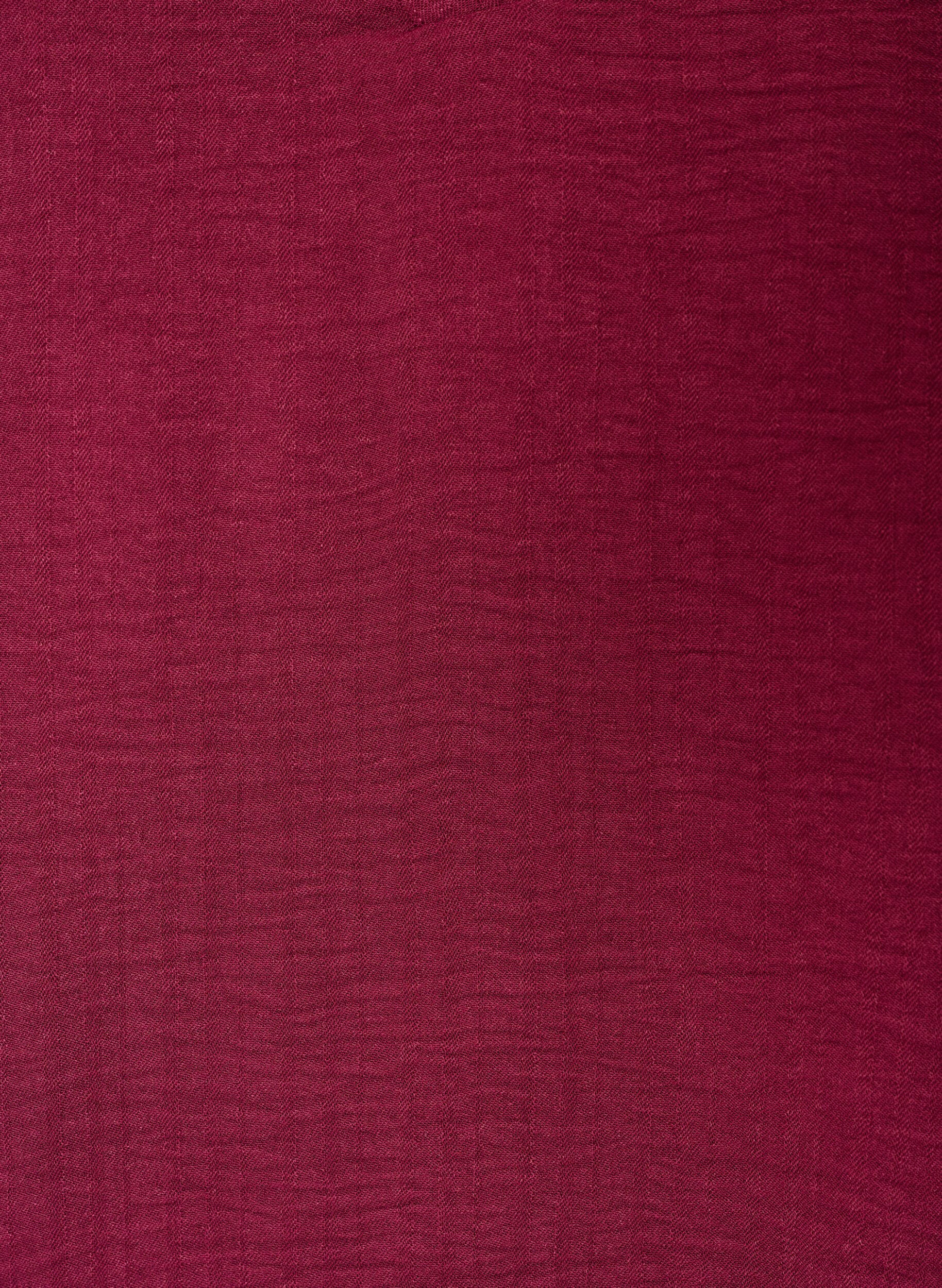 ZizziL&oslash;s bluse med korte &aelig;rmer, R&oslash;d, Packshot image number 2