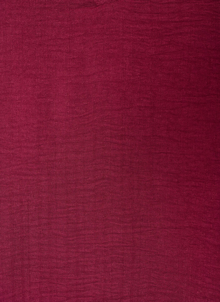 L&oslash;s bluse med korte &aelig;rmer, R&oslash;d, Packshot image number 2
