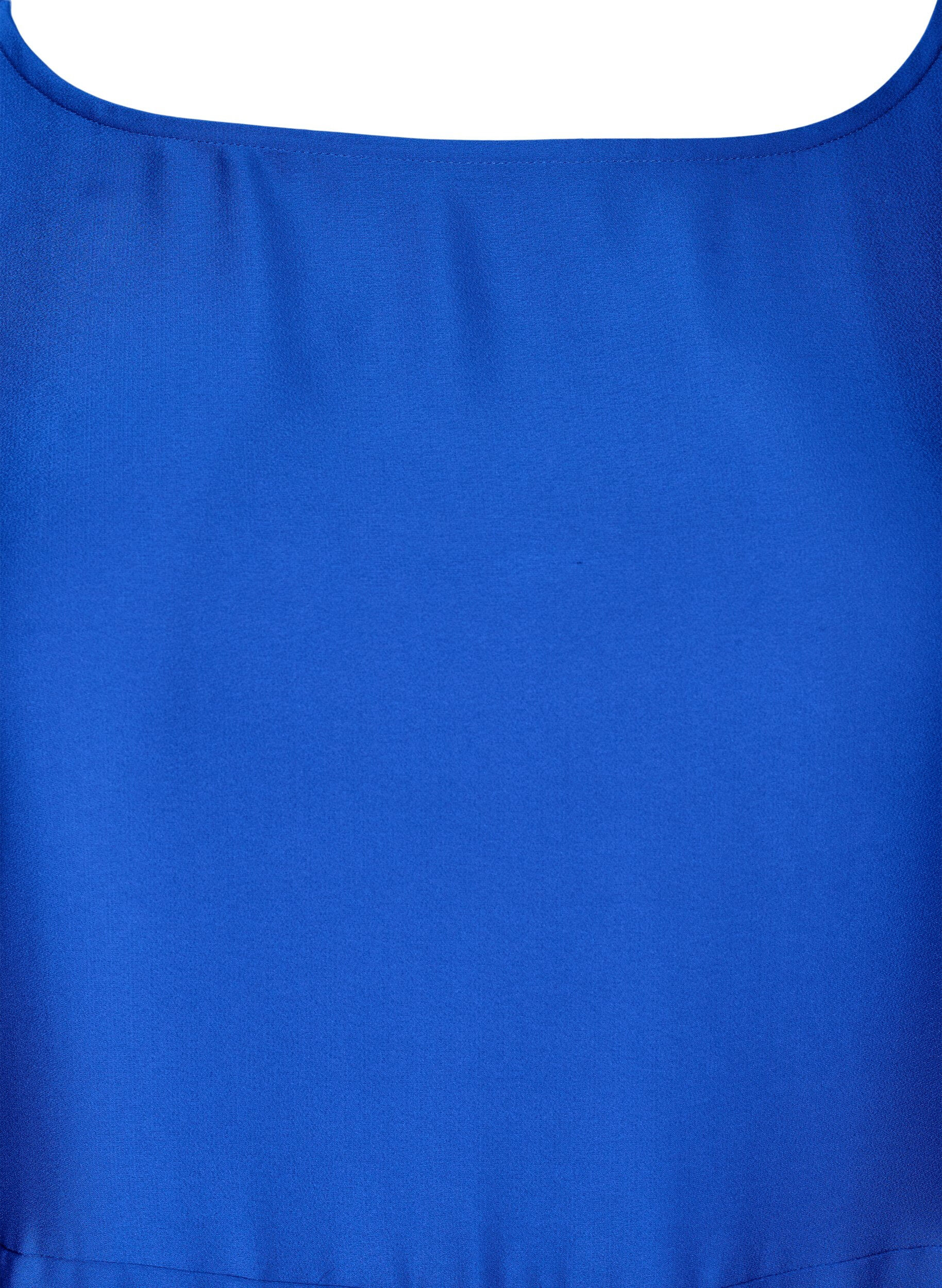 Zizzi Satinkjole med ballon&aelig;rmer, Surf the web, Packshot image number 2