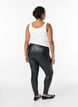 Coated leggings med børstet inderside, Sort, Model image number 2