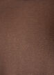T-shirt i viskose med glimmerstriber, Brun, Packshot image number 2