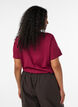 Basis t-shirt i bomuld med rund hals , R&oslash;d, Model image number 2
