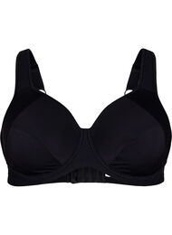 CORE, HIGH SUPPORT WIRE BRA - Sports bh med b&oslash;jle, Sort