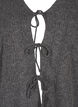 Strikket cardigan med bindedetaljer, Dark Grey Melange, Packshot image number 2