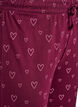 Pyjamasbukser i bomuld med h&oslash;j talje, R&oslash;d, Packshot image number 2