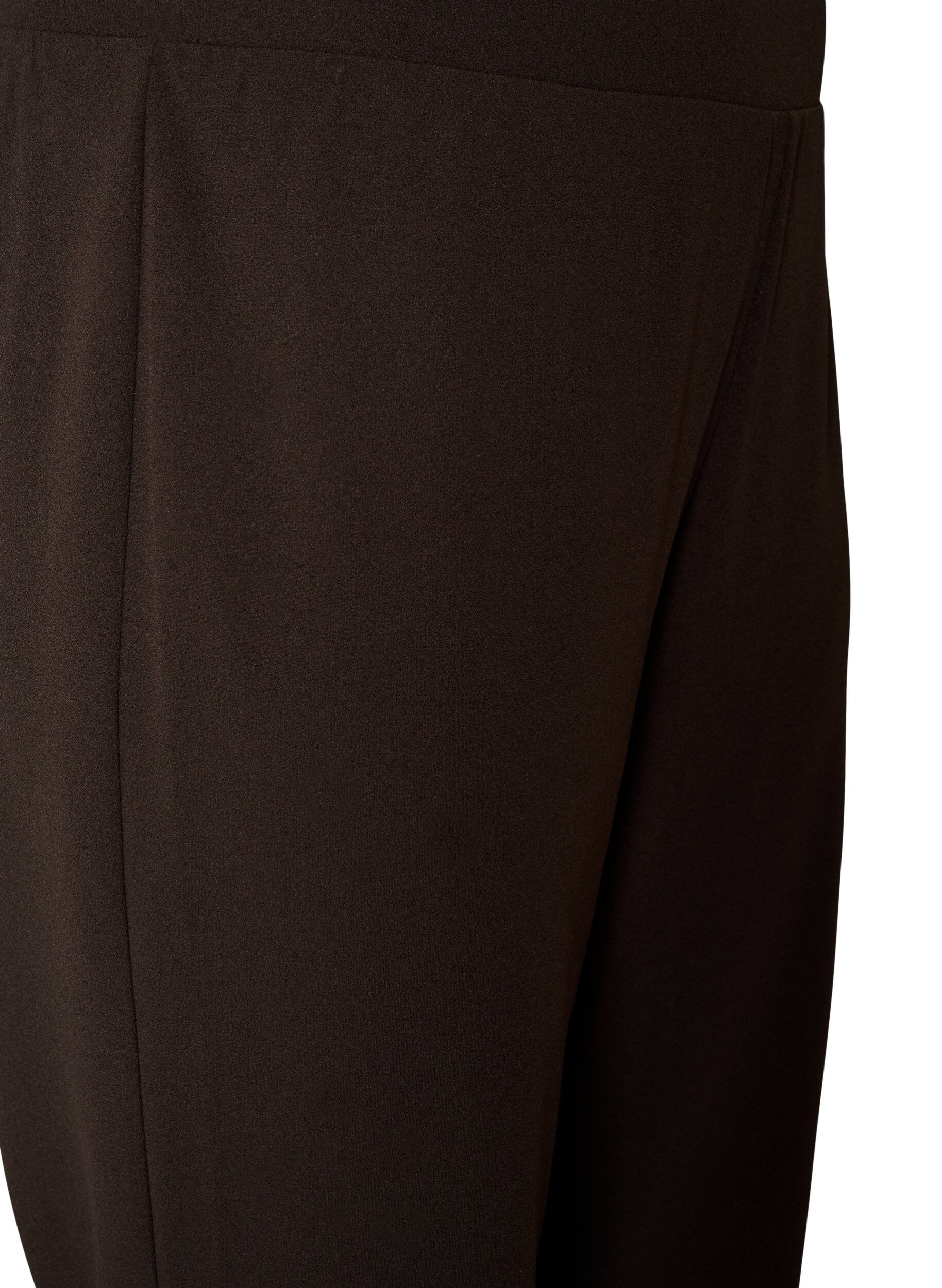 ZizziBukser med straight fit, Brun, Packshot image number 2