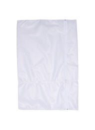 Vaskepose med to rum, Hvid