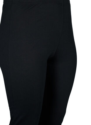 FLASH - 2-pak leggings, Black/Black, Packshot image number 2