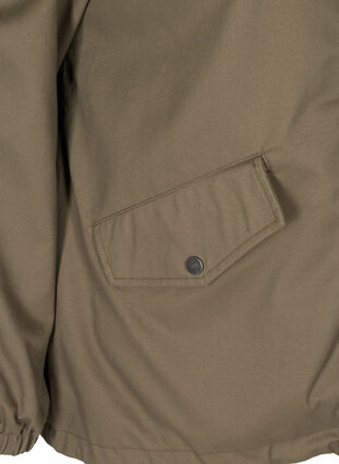 Kort jakke med hætte og lommer, Bungee Cord , Packshot image number 3