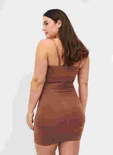Shapewear kjole med tynde stropper, Clove, Model image number 1