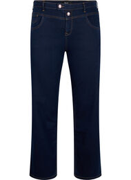 Regular fit Gemma jeans med høj talje, Blue denim
