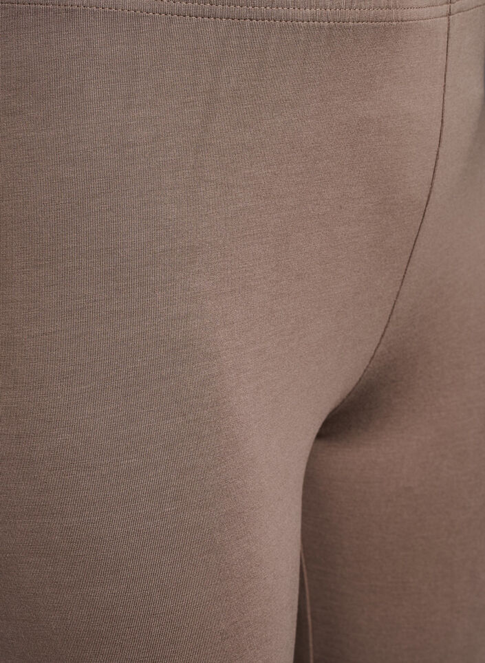 Basis leggings i viskose, Brun, Packshot image number 2