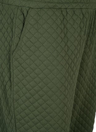 Quiltede sweatpants med lommer, Thyme, Packshot image number 2