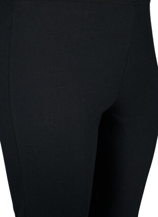 FLASH - 2-pak 3/4 leggings, Black/Black, Packshot image number 2